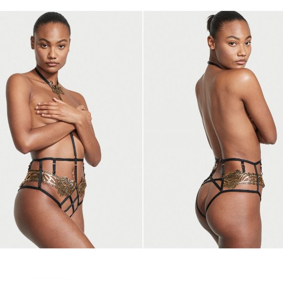 Last Pair VS VERY SEXY Band of Lovers Harness Panty So Incredibly Gorgeous! NWT - Picture 4 of 16